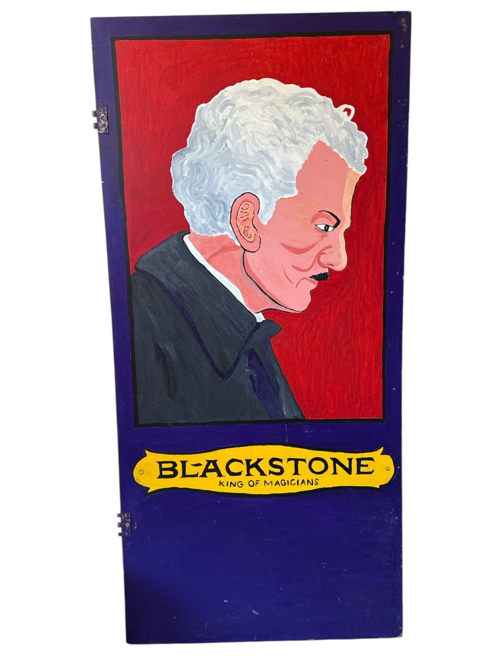 Blackstone "King of Magicians" Magic Show Stage Panel, Oddity (1 of 3)