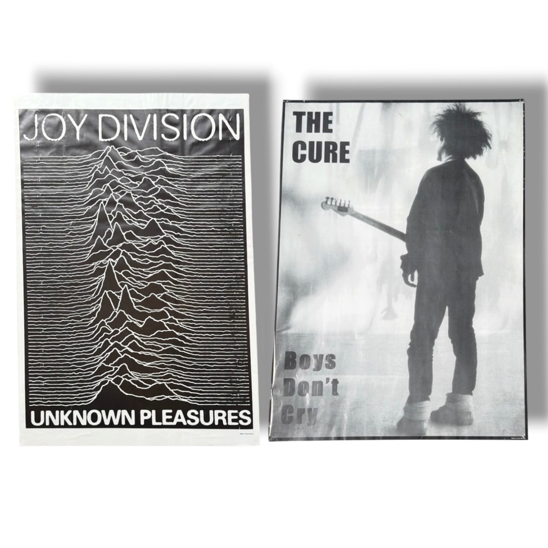 Two Rock Posters, THE CURE, JOY DIVISION (1 of 2)