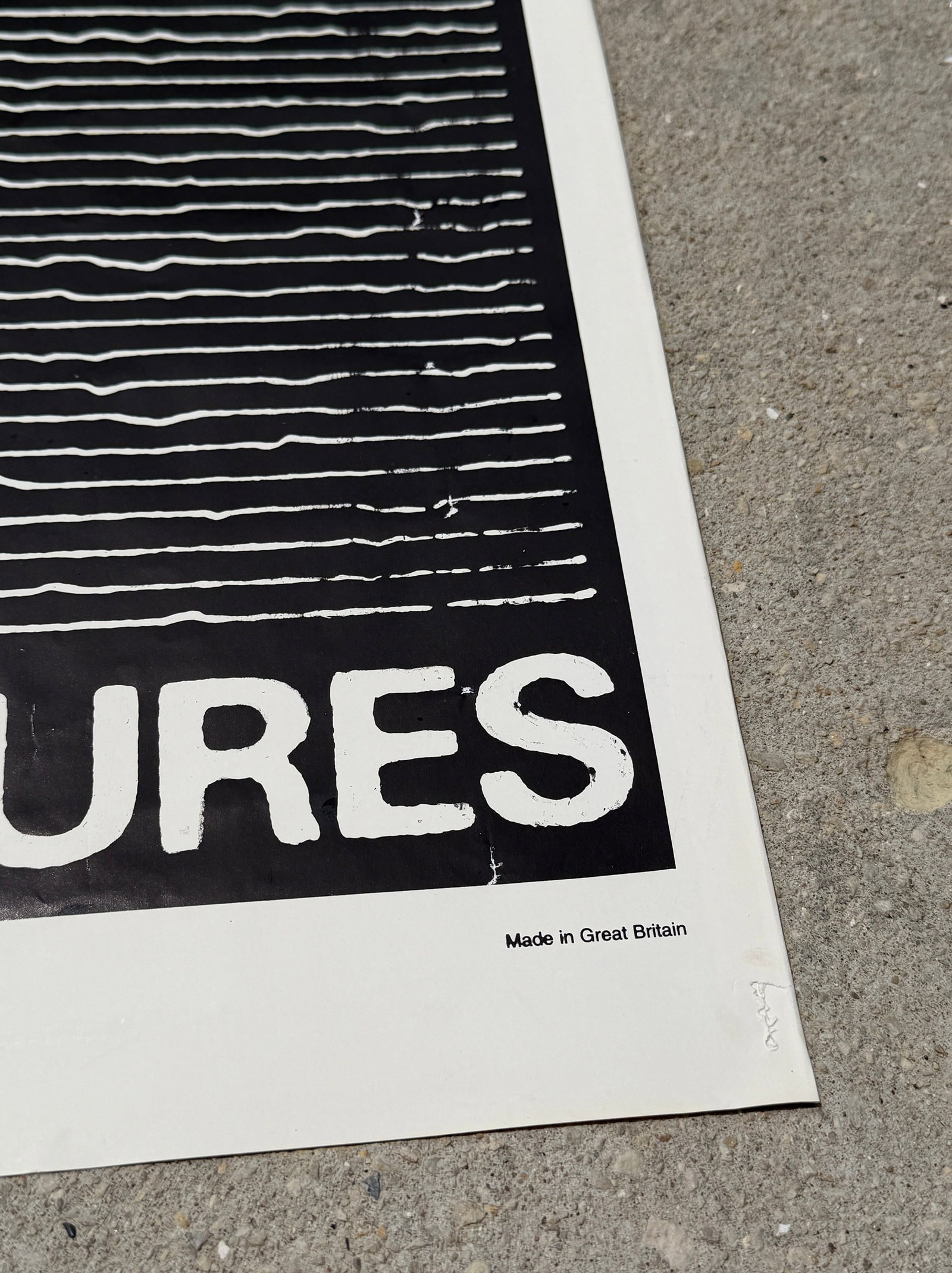 Two Rock Posters, THE CURE, JOY DIVISION - 2
