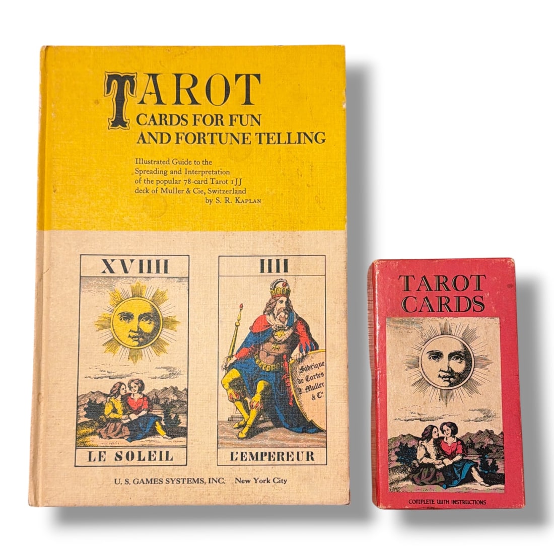 Vintage 1970's Tarot Card Fortune Teller Set (1 of 6)