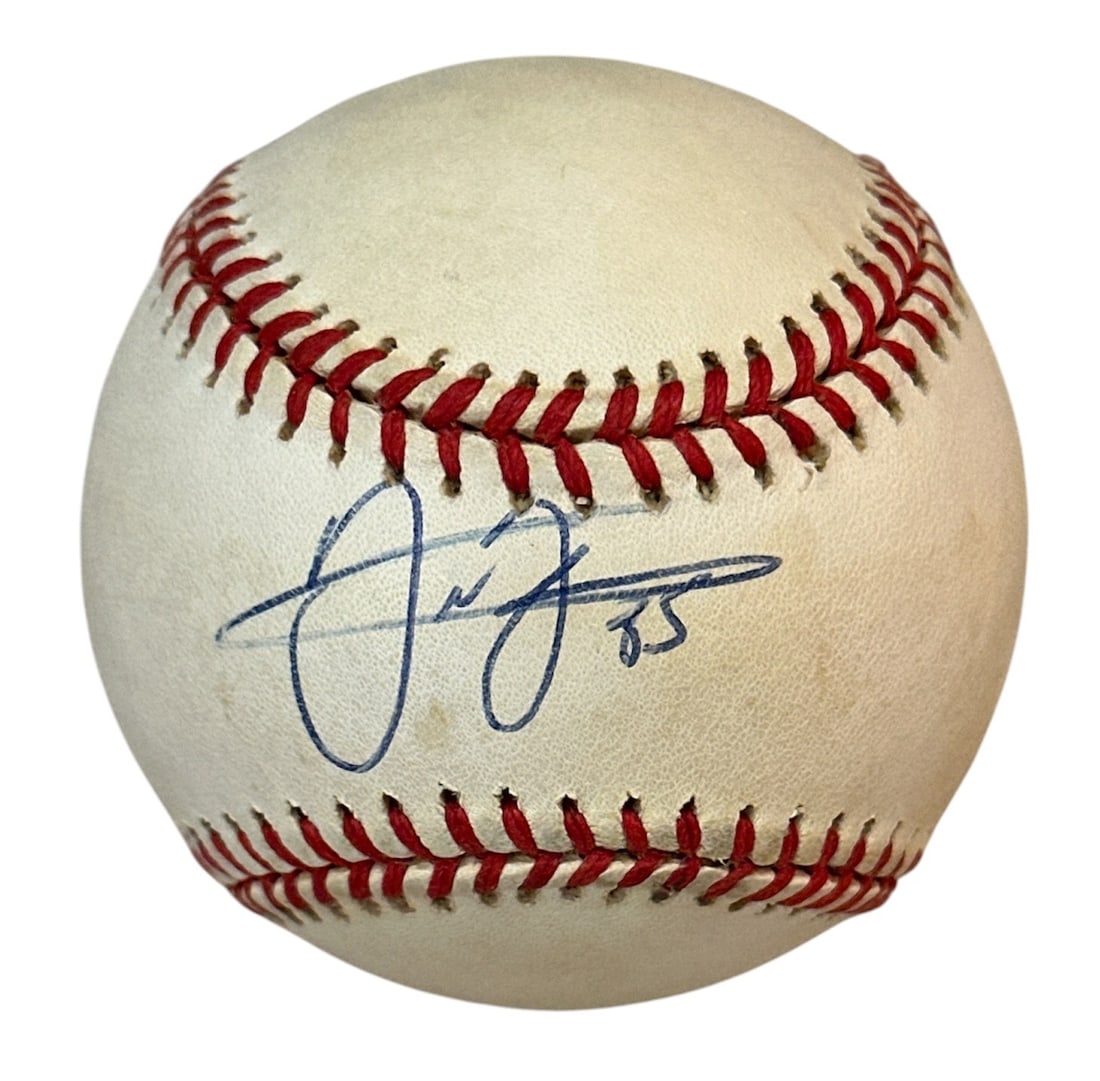 Autographed FRANK THOMAS Baseball, 500 Home Run Club (1 of 3)