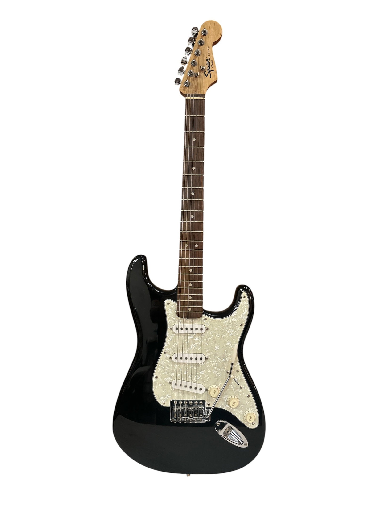 FENDER Squire Stratocaster: 38. 5" L Comes with Whammy Bar, no case.