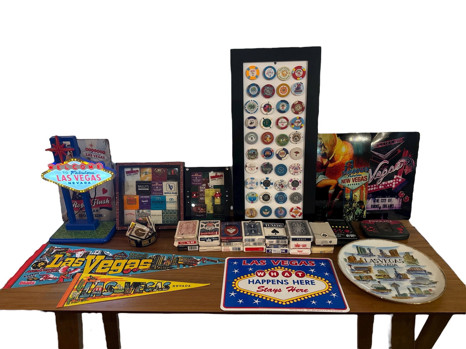 Collection Las Vegas Ephemera, Decorations, Poker Chips, Casino (1 of 5)