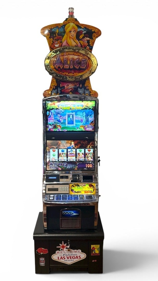 WMS Alice And The Mad Tea Party Slot Machine (1 of 9)