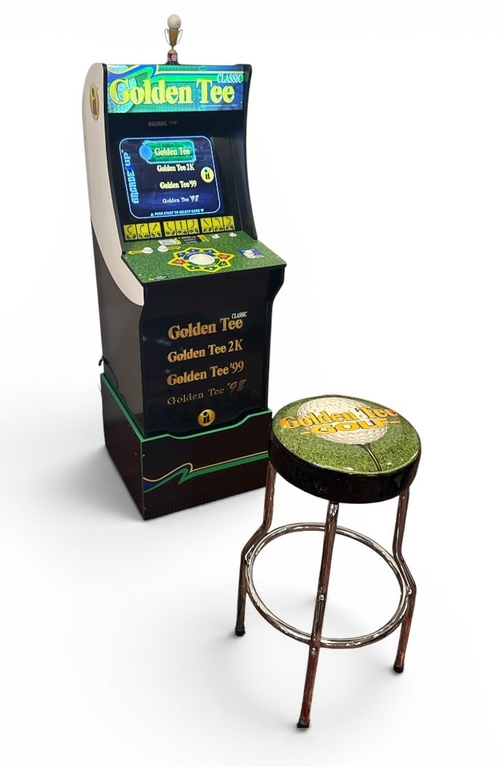 GOLDEN TEE Arcade Machine, Arcade 1Up (1 of 8)