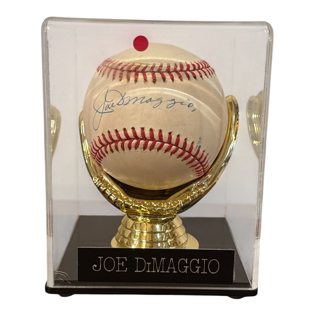 Autographed JOE DIMAGGIO Baseball - 2