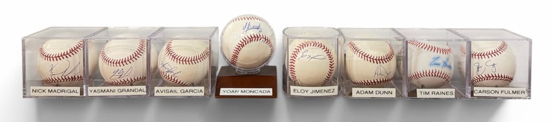 A Collection of Chicago White Sox Players Autographed Baseballs (1 of 5)