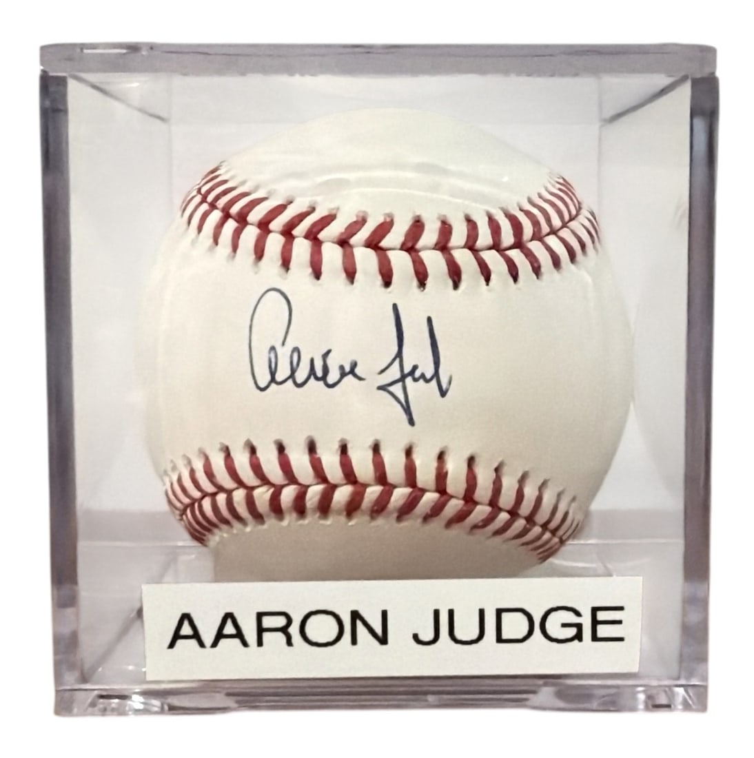 Authentic Autographed AARON JUDGE Baseball w/ COA: Retains COA from Fanatics and a holographic sticker.