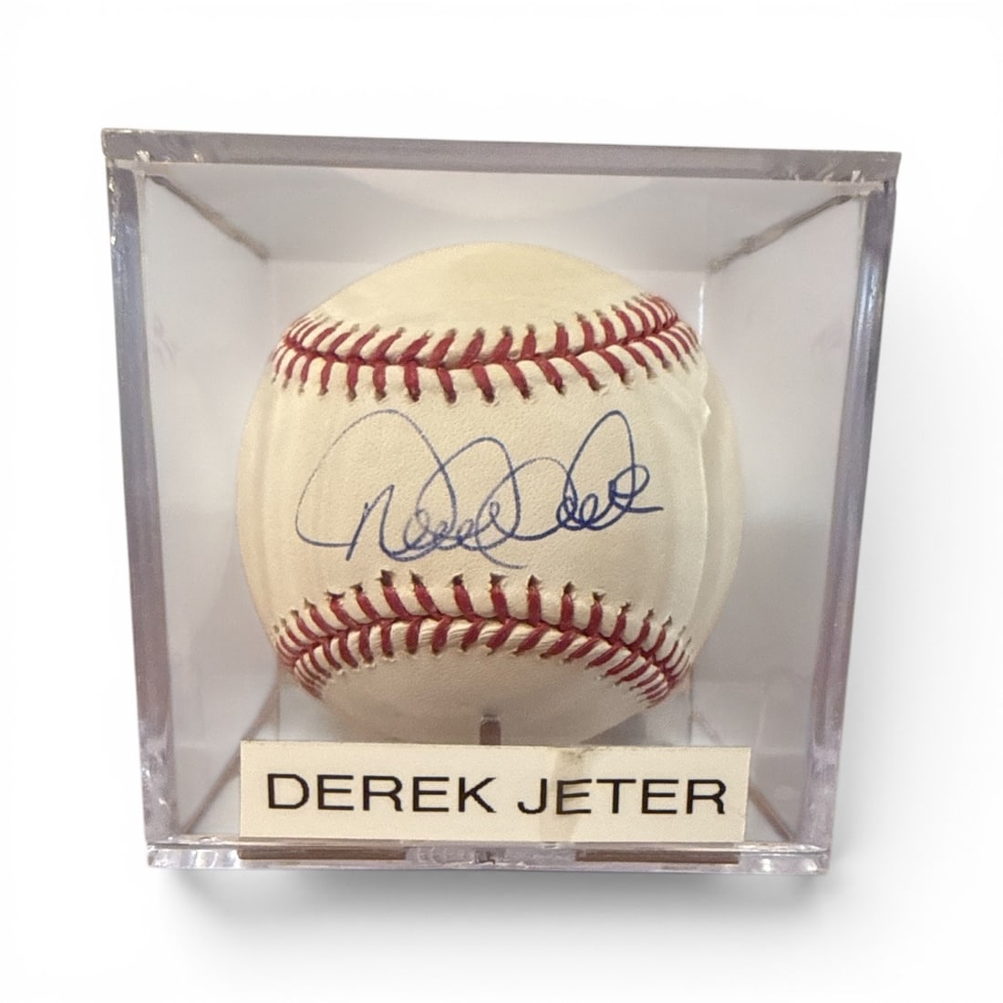 Autographed DEREK JETER Baseball (1 of 7)