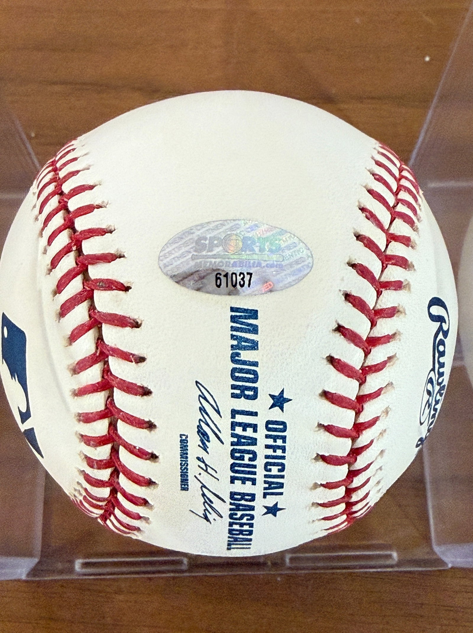 Autographed DEREK JETER Baseball - 3