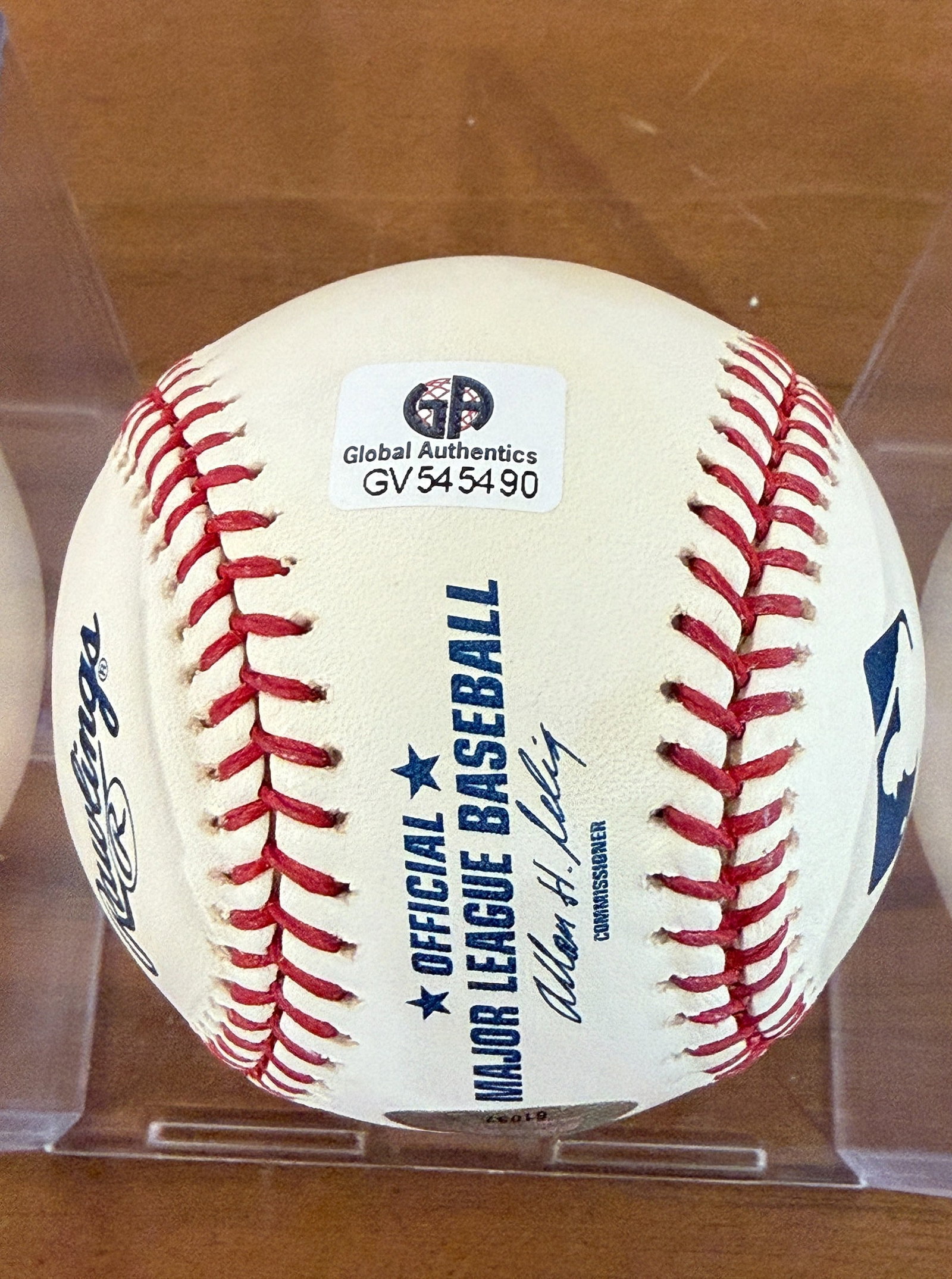 Autographed DEREK JETER Baseball - 5