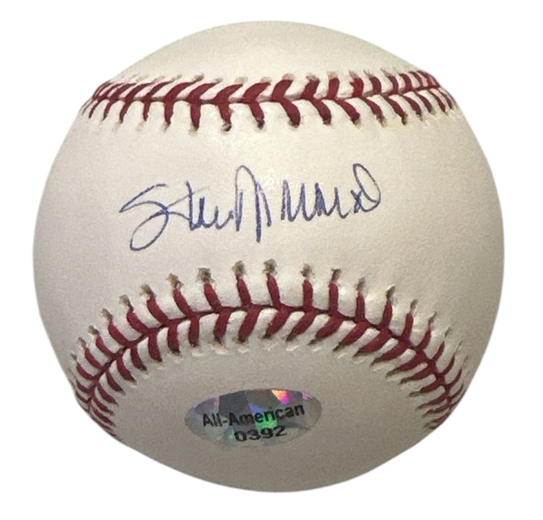 Autographed STAN MUSIAL Baseball w/ COA: Retains COA and holographic sticker from All American Sports Collectibles