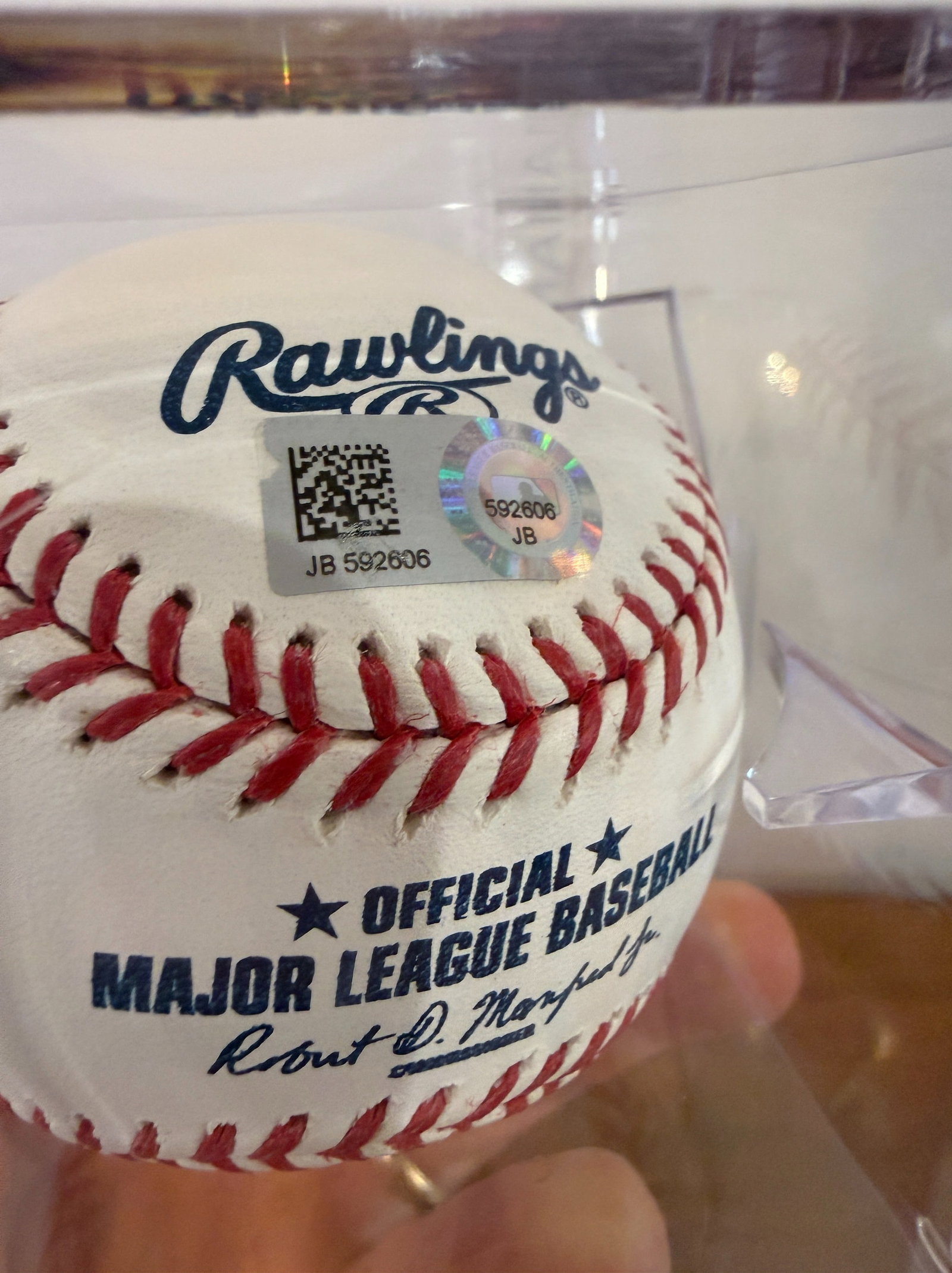 Autographed GIANCARLO STANTON Baseball - 3