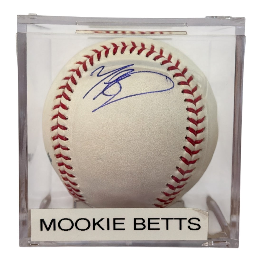 Authentic Autographed MOOKIE BETTS Baseball w/ COA: Includes JSA (James Spence Authentication) sticker on ball and certification card with certification number II16216.