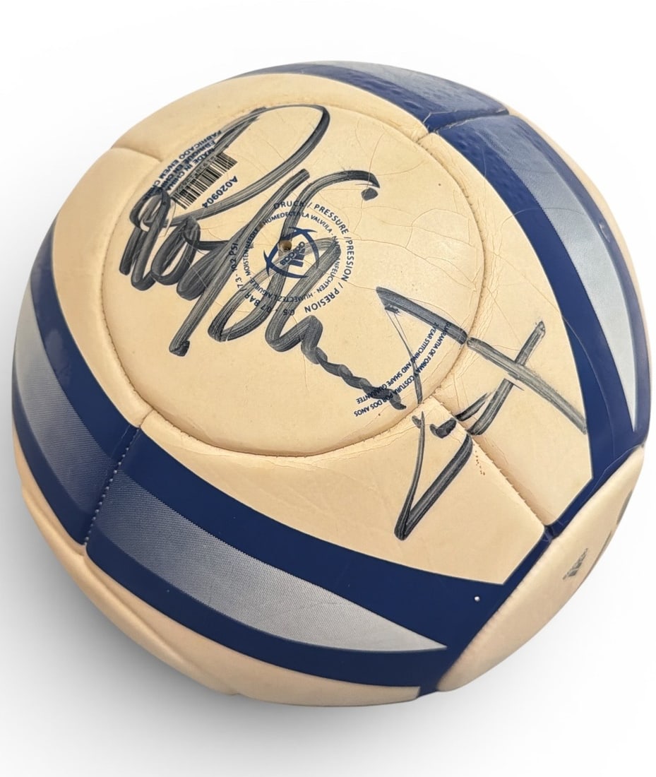 Authentic Autographed ROD STEWART Soccer Ball w/ COA (1 of 6)