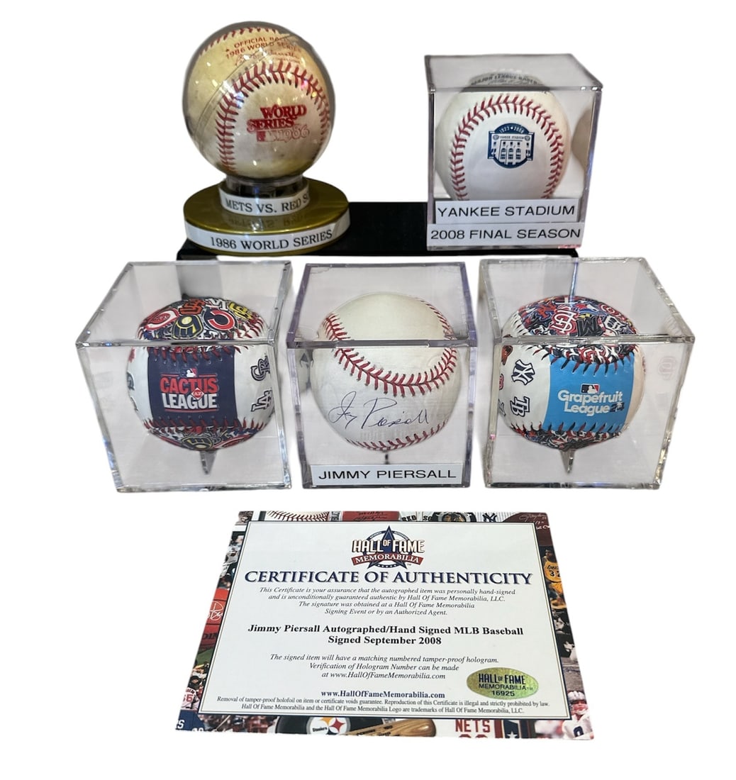 A Collection of Souvenir Baseballs (1 of 6)
