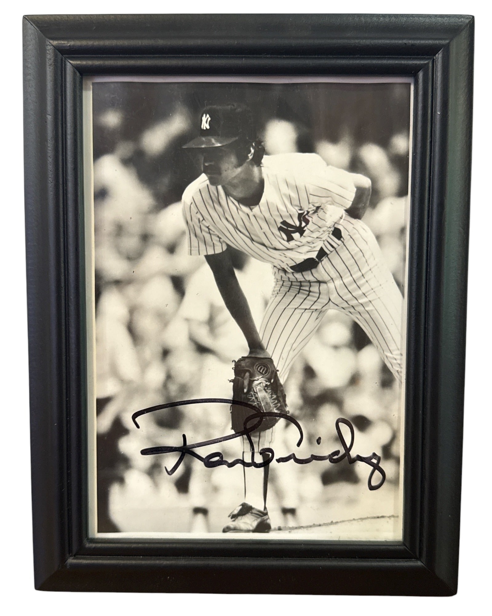 RON GUIDRY Autographed Framed Picture, NEW YORK YANKEES (1 of 2)