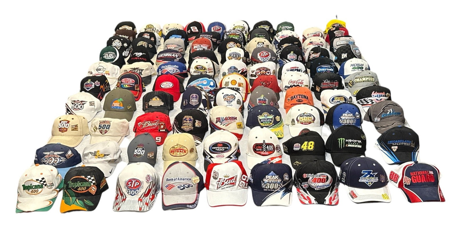 Vintage NASCAR Racing Hat Collection, 90+ (1 of 8)