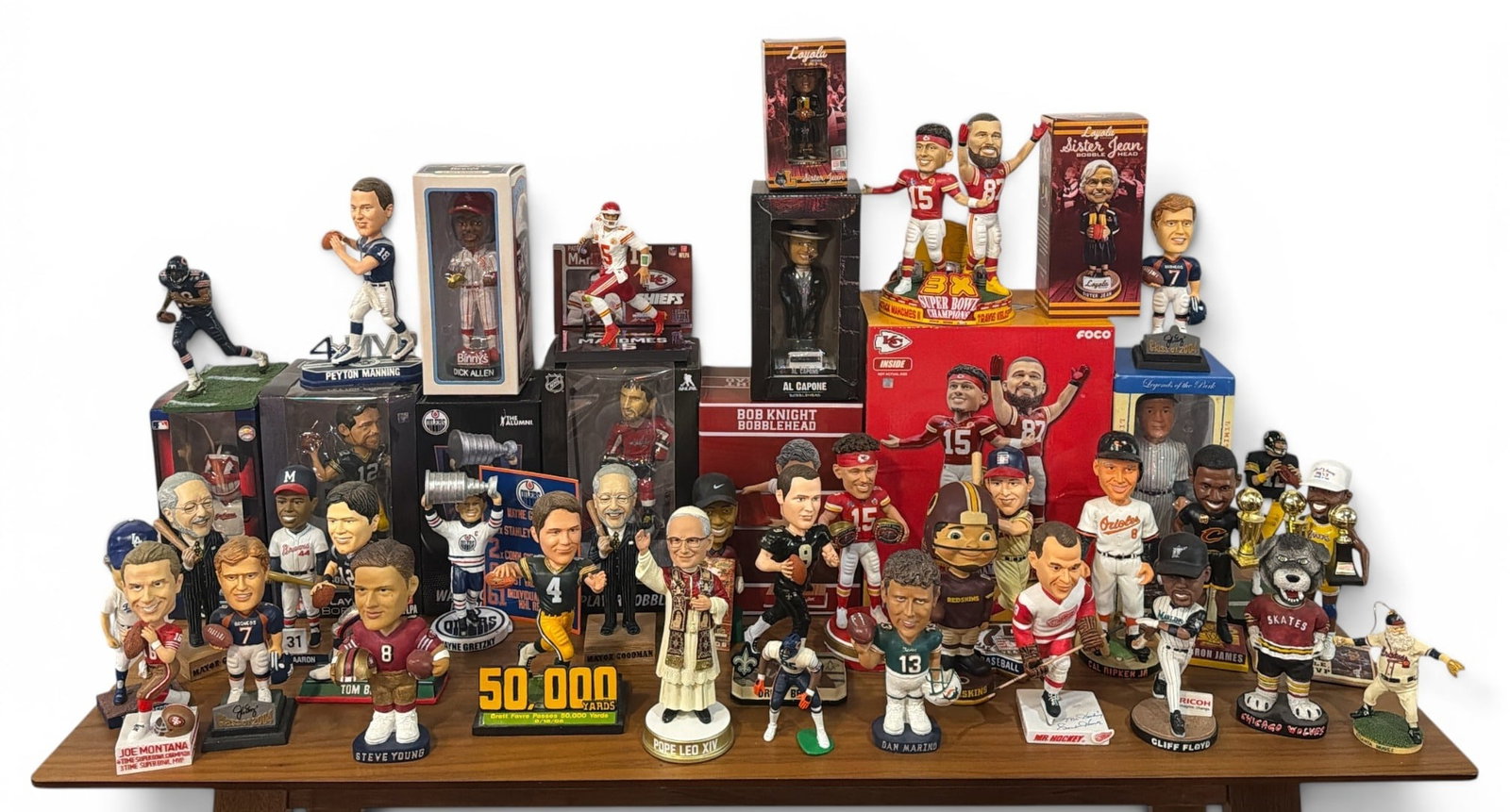 Collection of Assorted Sports Memorabilia Bobble Heads (1 of 5)