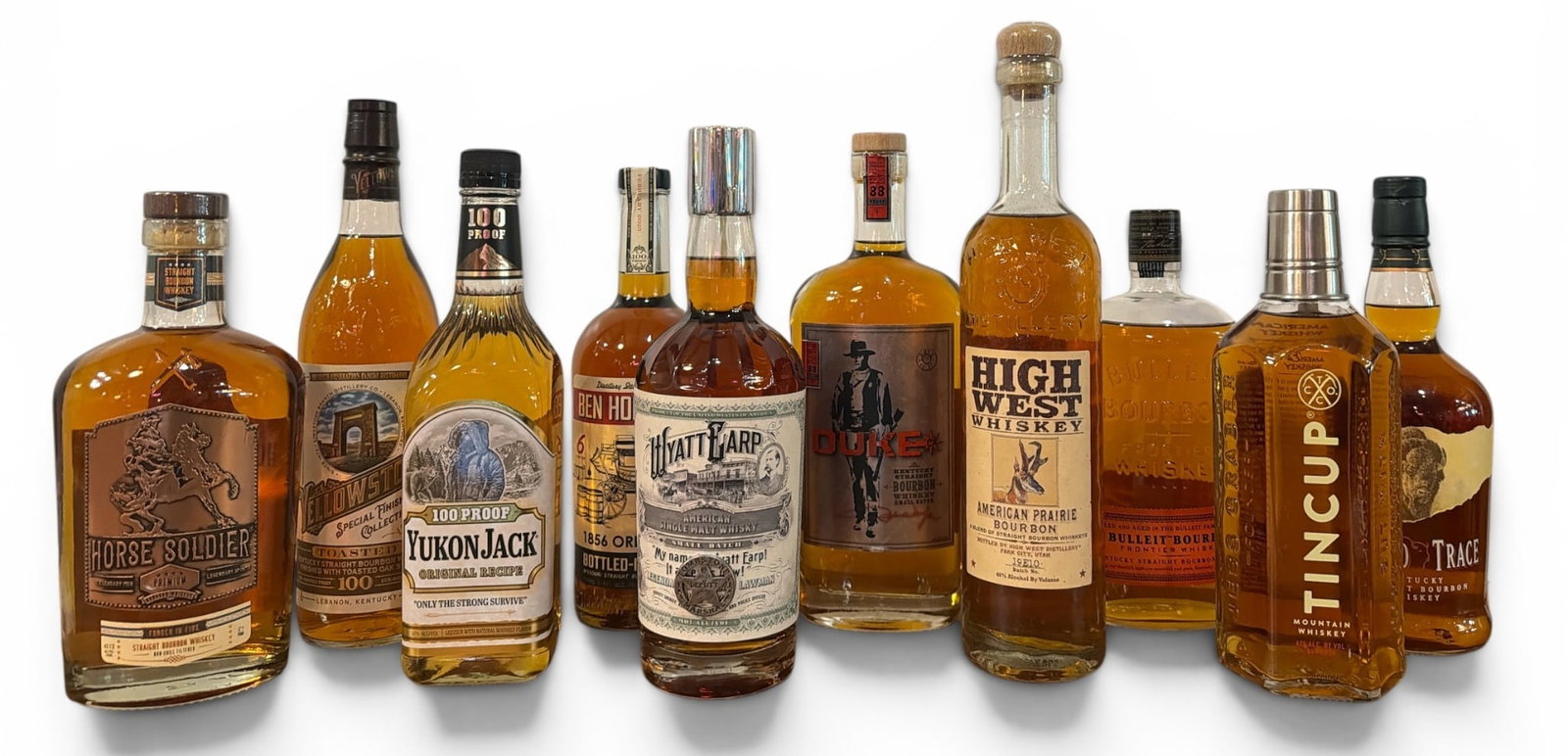 Collection of Whiskey, BUFFALO TRACE, WYATT EARP (1 of 1)