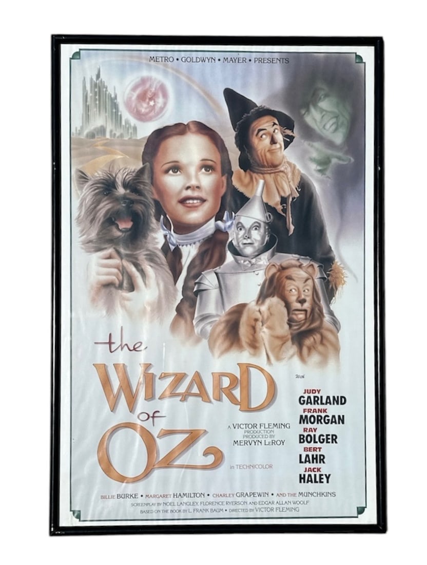 Vintage THE WIZARD OF OZ Movie Poster (1 of 1)