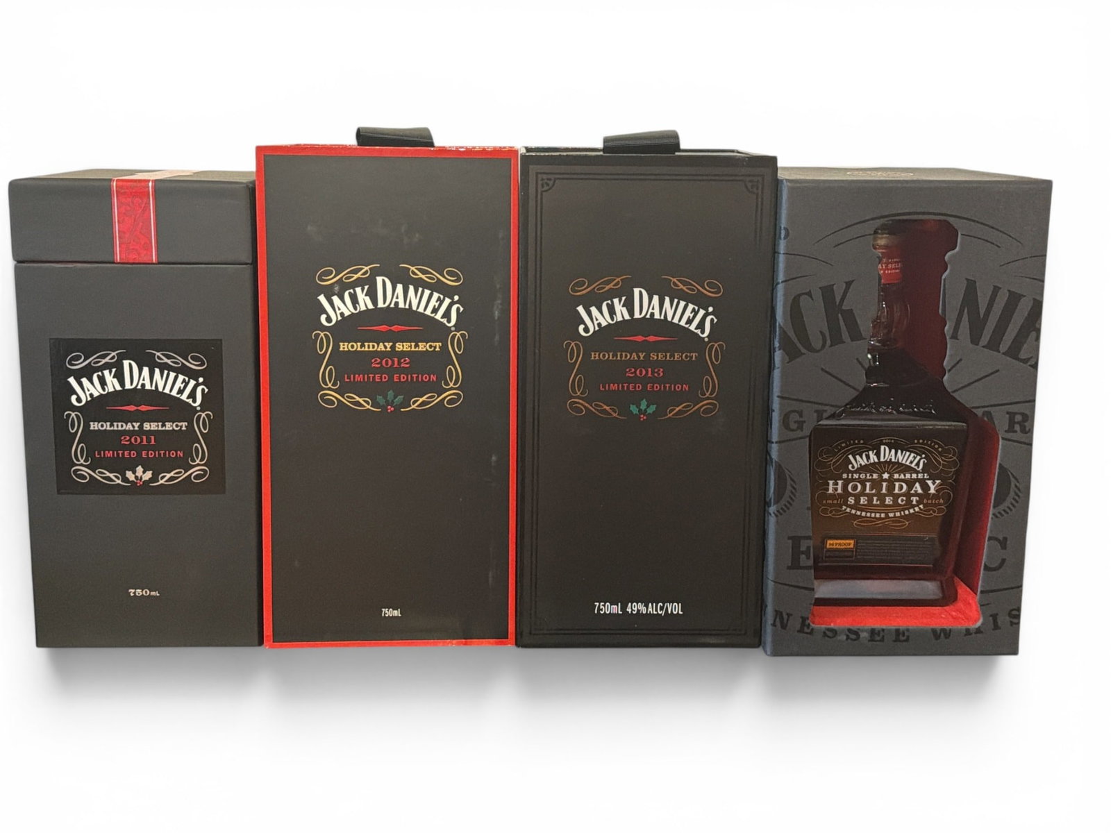 Collection JACK DANIELS "Holiday Select" Tennessee Whiskey (1 of 7)
