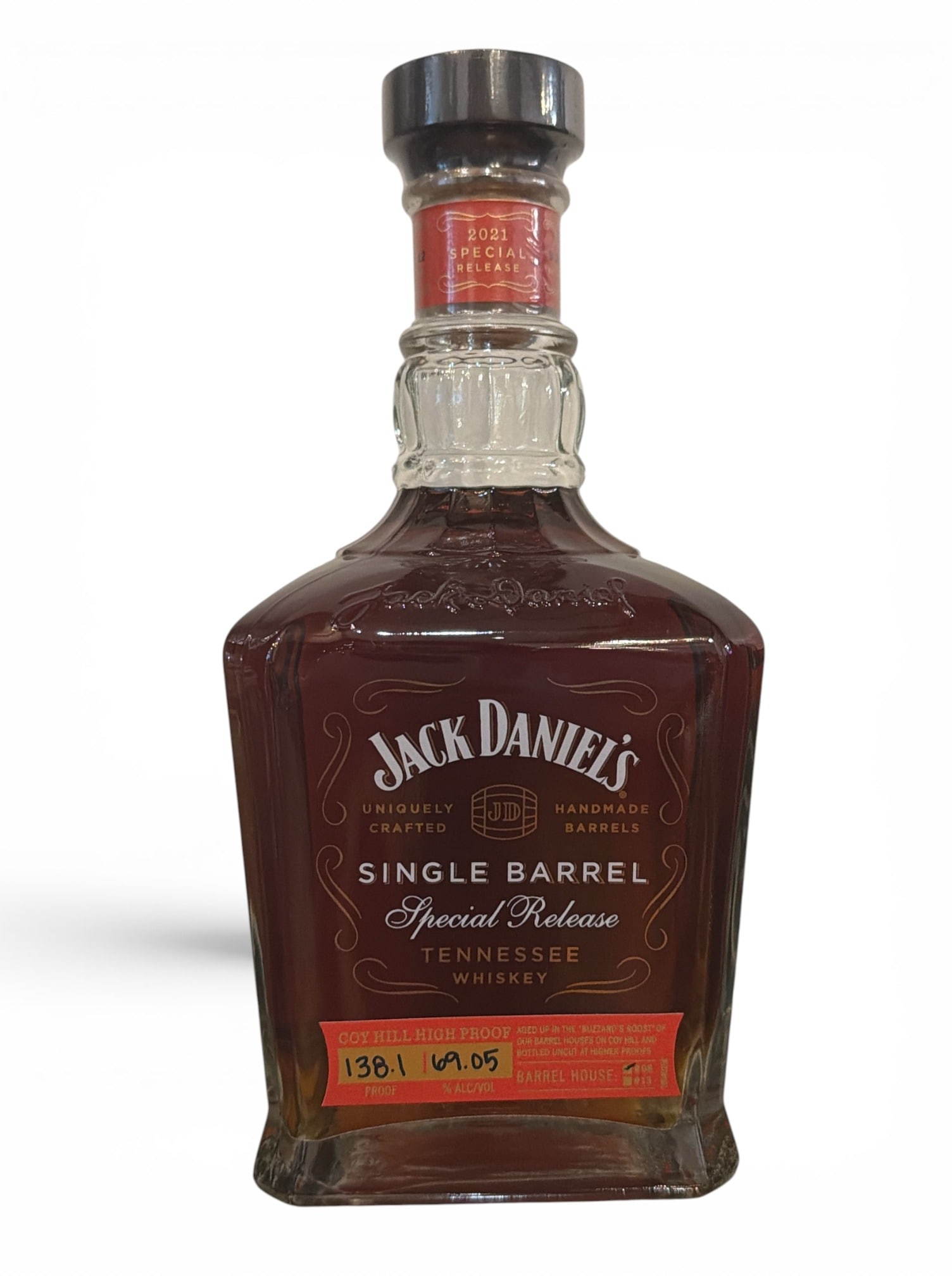 JACK DANIELS 2021 Coy Hill Special Release SB Tennessee Whiskey (1 of 3)