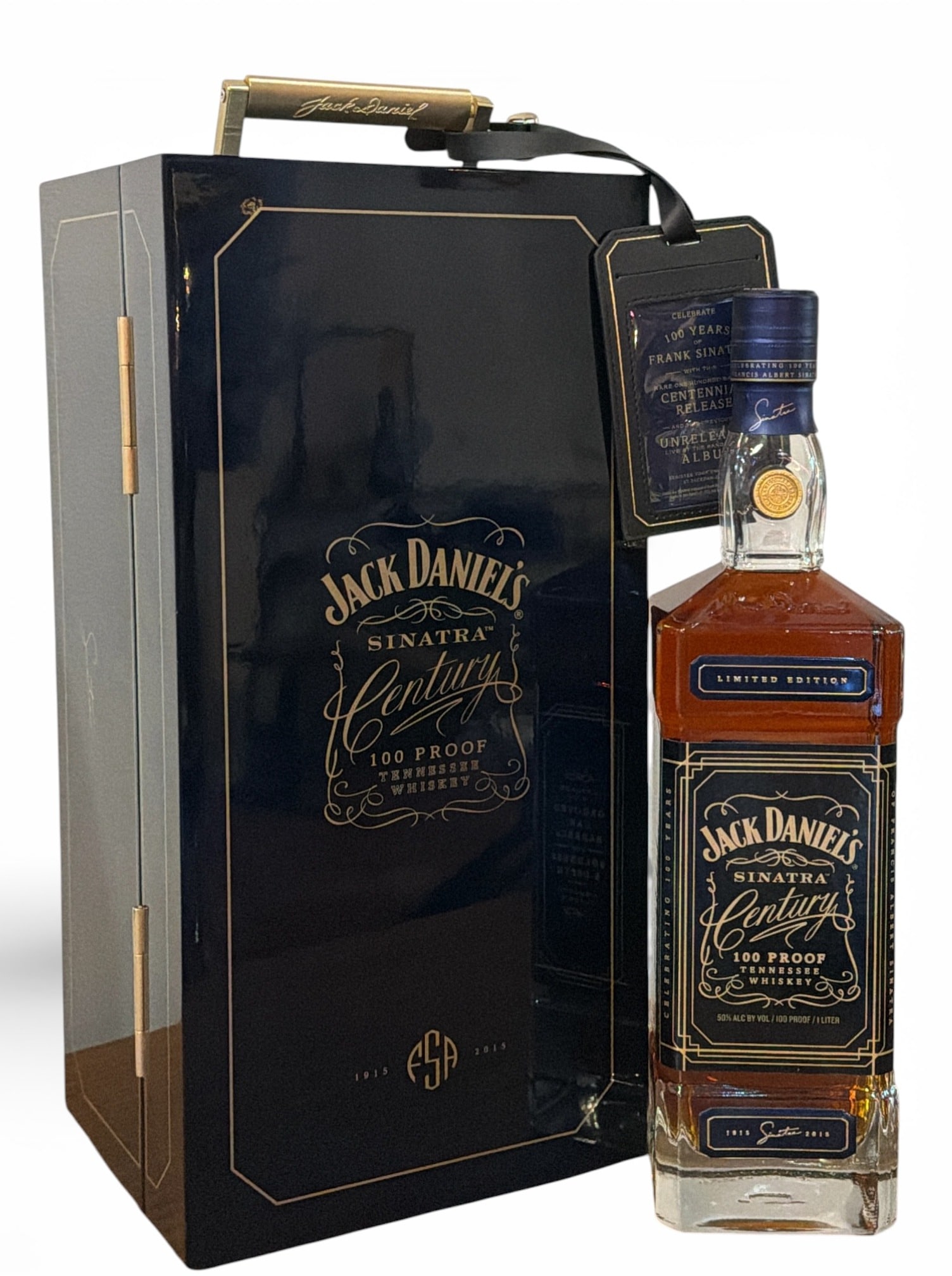 JACK DANIELS Sinatra Century Limited Edition Tennessee Whiskey (1 of 6)