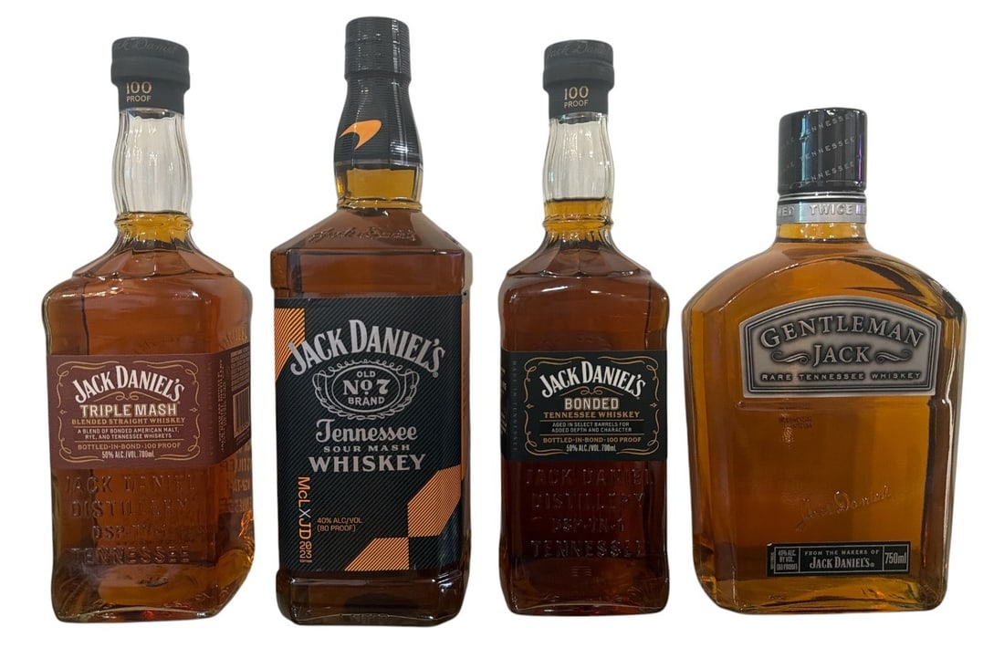 Collection JACK DANIELS Tennessee Whiskey (1 of 2)