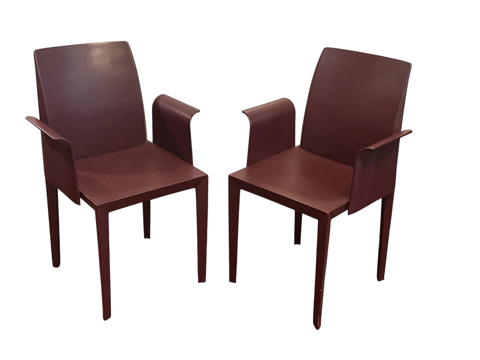 A Pair of POLTRONA FRAU "Lola" Chairs, PIERLUIGI CERRI (1 of 8)