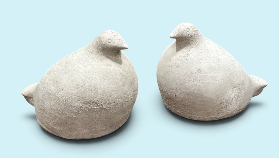 Pair of Swedish Modern Doves (1 of 4)