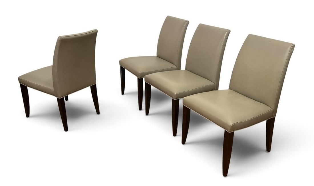 HBF Leather Dining Chairs, Set of 4 (1 of 7)