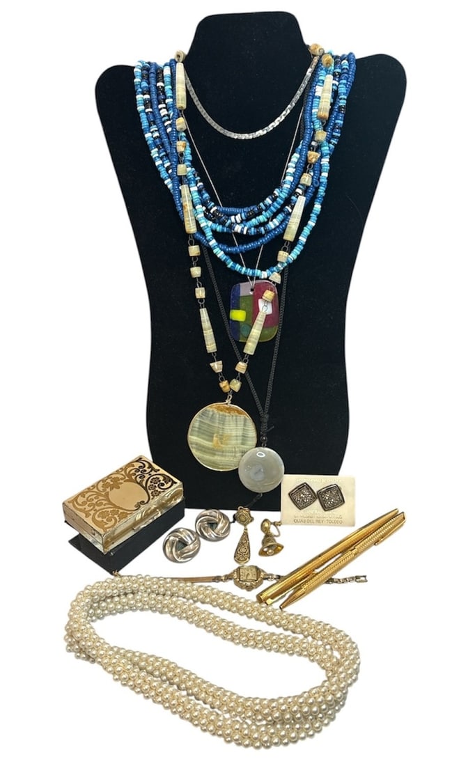 Collection Some Sterling Silver, Vintage Jewelry (1 of 3)