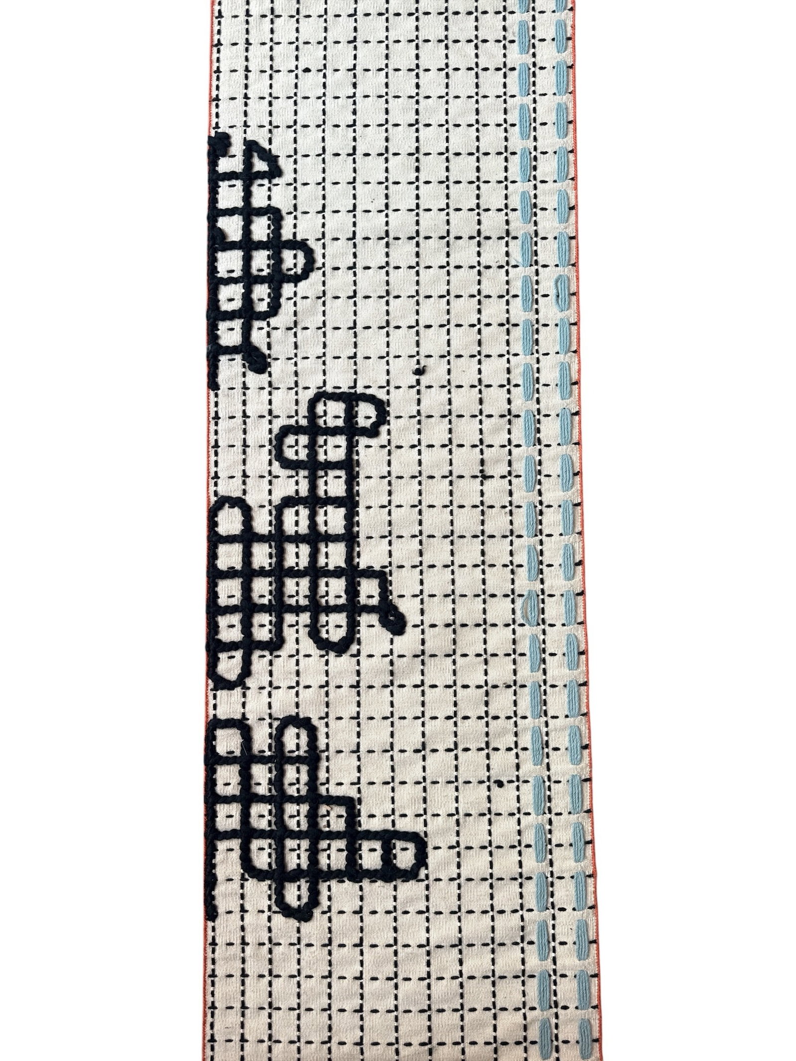 PATRICIA URQUIOLA (Spanish, b. 1961) Textile Runner Rug For GAN RUGS: Measures 93.5" x 23.5".