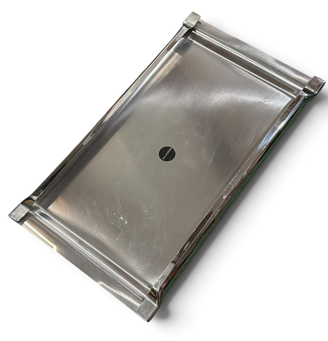 SILVIO COPPOLA For ALESSI Stainless Chrome Serving Tray (1 of 5)