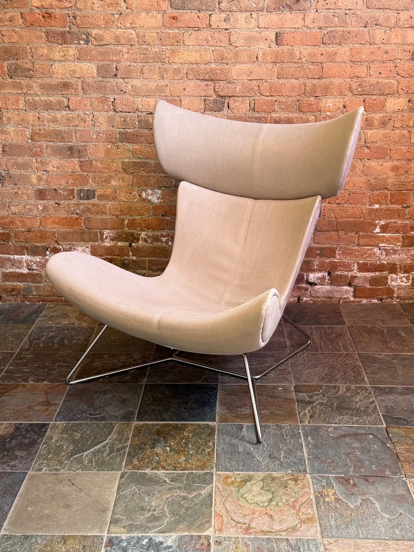 HENRIK PEDERSEN (Danish, b. 1967) "Imola" Lounge Chair: Measures 43" H to the back, 16" H to the seat x 37.5" W x 36" D.