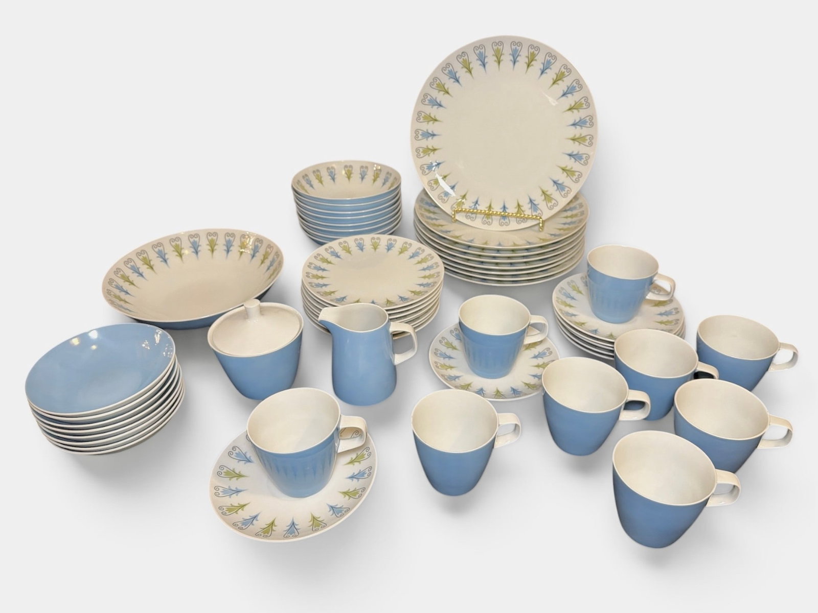 Mid Century Atomic Dinnerware MIKASA ELITE, "Fancy Free" (1 of 4)