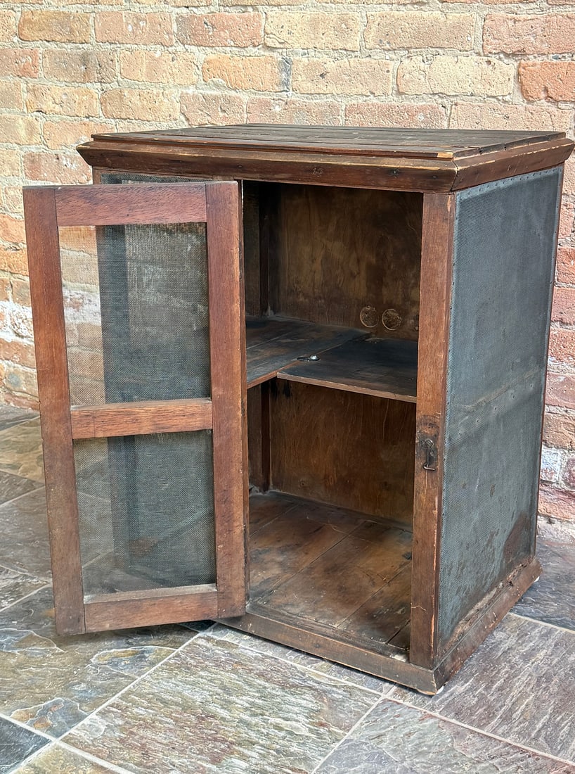 19th C General Store Pie Safe, Counter Size - 3