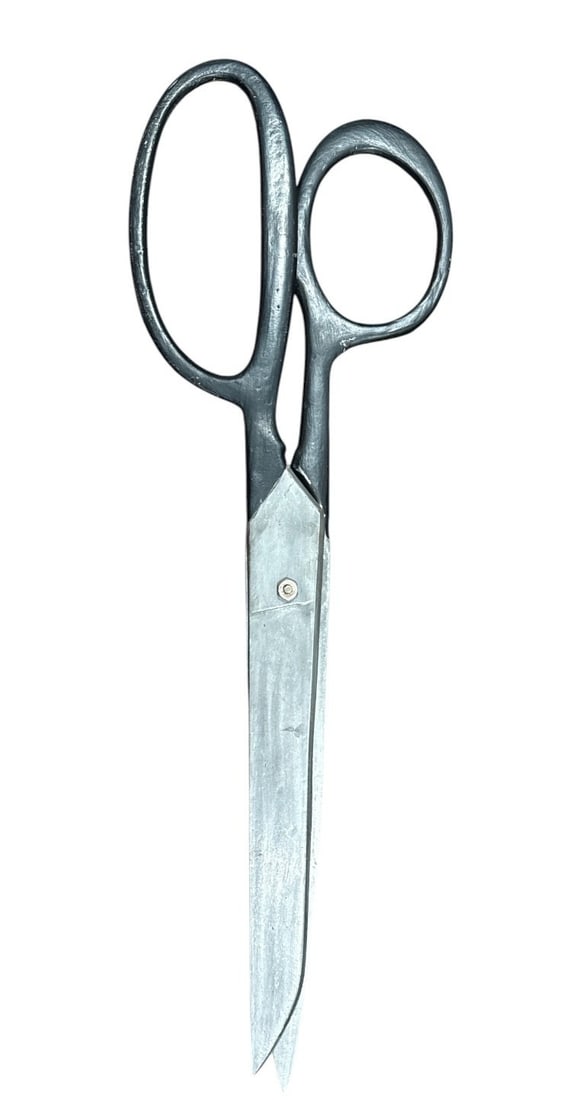 Substantial Folk Art Scissors - 3