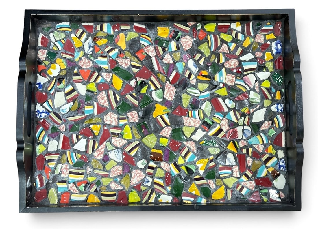 Large Mosaic Serving Tray - 2