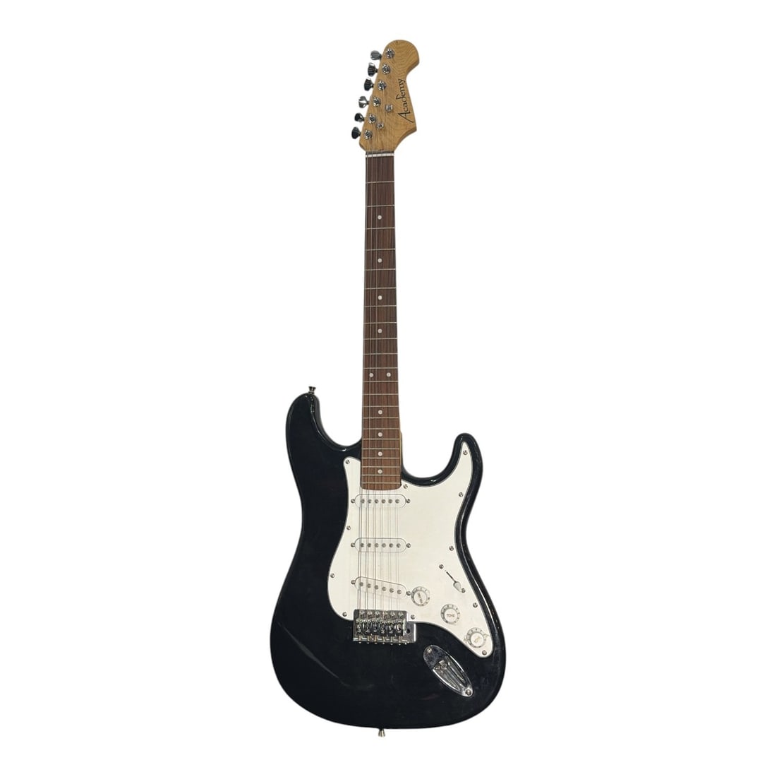 ACADEMY Electric Guitar, Stratocaster Style: Modeled after the FENDER Stratocaster.