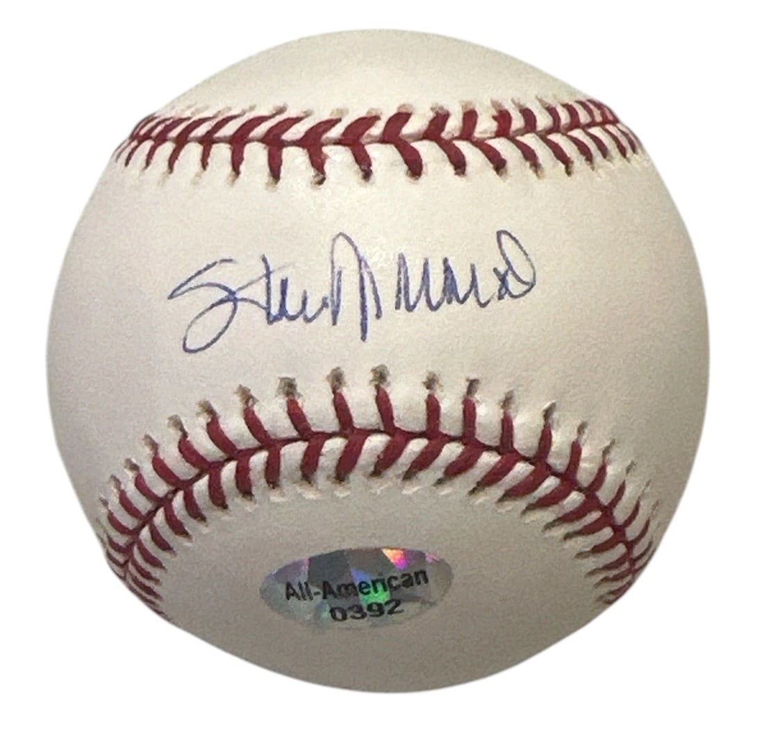 Autographed STAN MUSIAL Baseball w/ COA: Retains COA and holographic sticker from All American Sports Collectibles
