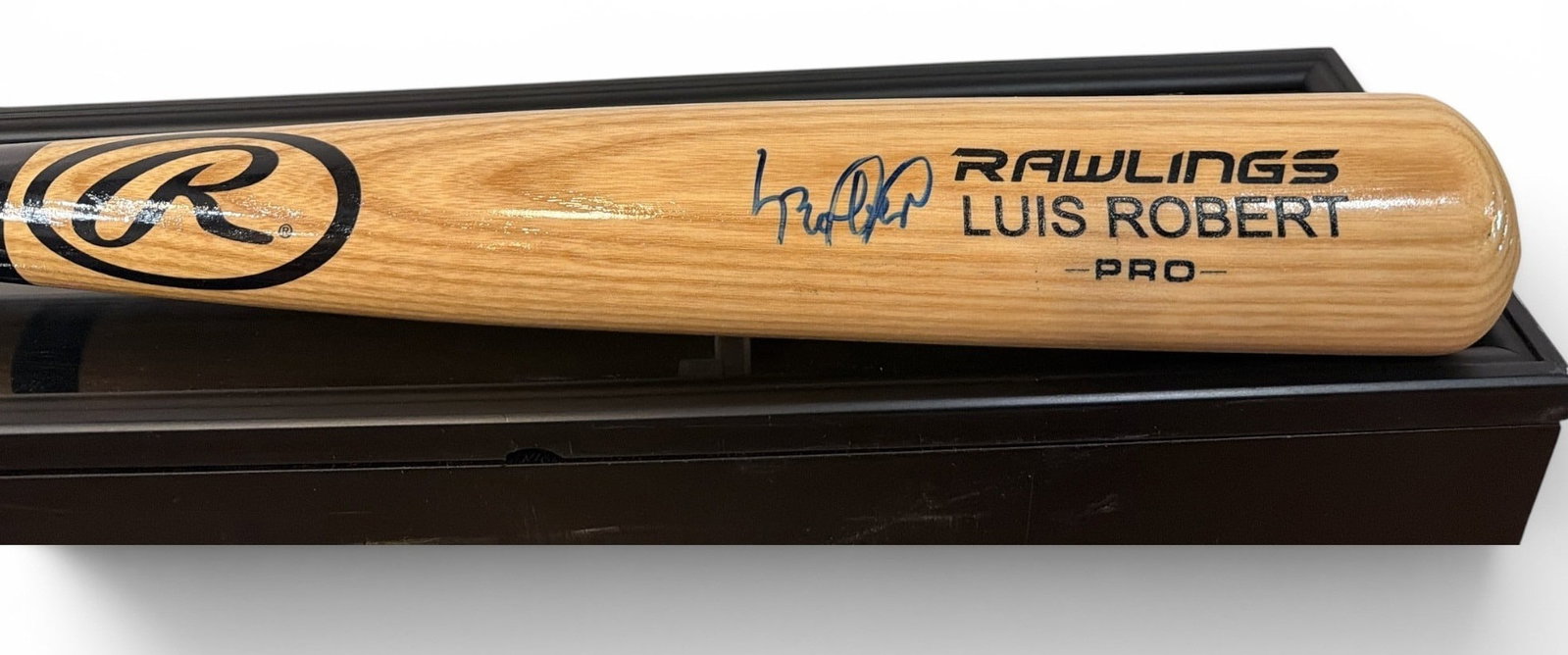 Authentic Autographed LUIS ROBERT Baseball Bat w/ COA - 5