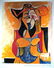 685: PABLO PICASSO LTD ED 110 of 500 Litho - Woman Seat