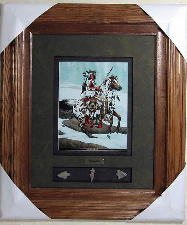 Bev Doolittle Double Matted, Museum Framed Print