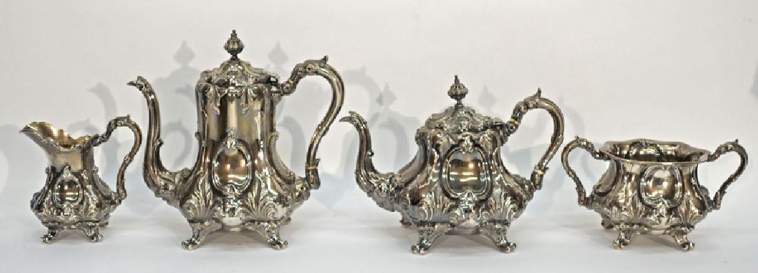 ENGLISH STERLING COFFEE & TEA SERVICE (1 of 6)