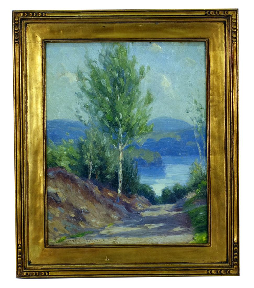 GUSTAVE WIEGAND LANDSCAPE PAINTING (1 of 1)