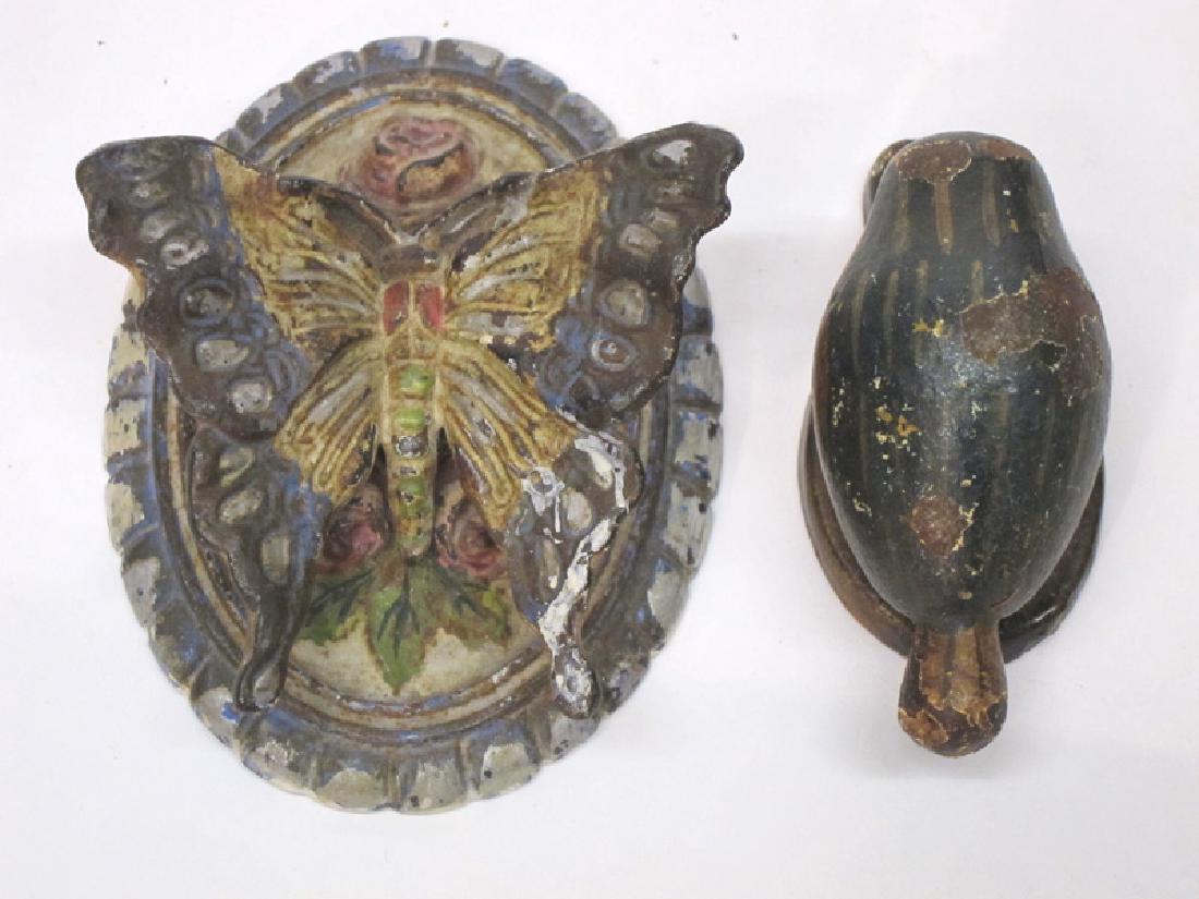 QUAIL & BUTTERFLY DOOR KNOCKERS (1 of 1)
