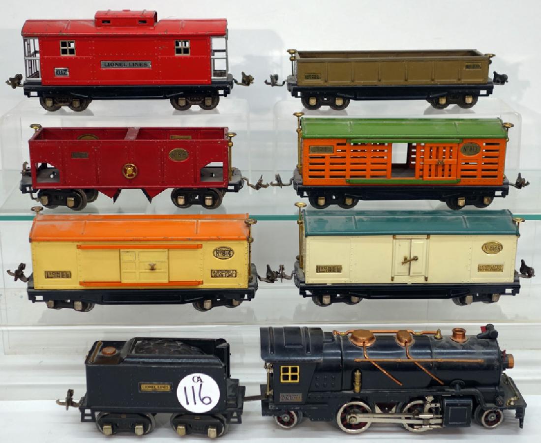 LIONEL O GAUGE FREIGHT TRAIN SET (1 of 1)