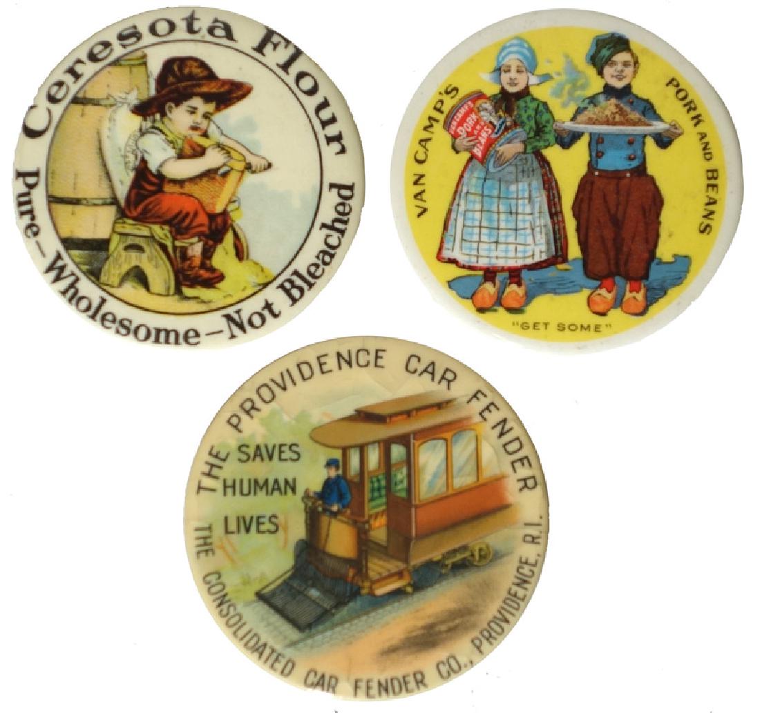 ADVERTISING POCKET MIRRORS (3) (1 of 1)